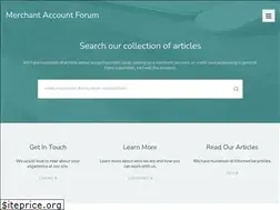 Sites similar to merchantaccountforum.com