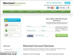 Sites similar to merchantprocessors.com