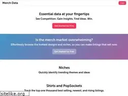 Sites similar to merchdata.io