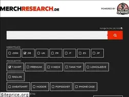 Sites similar to merchresearch.de