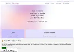 Sites similar to merci-facteur.com