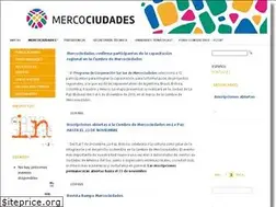 Sites similar to mercociudades.net