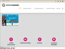 Sites similar to mercociudades.org