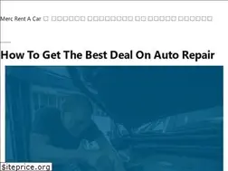 Sites similar to mercrentacar.com