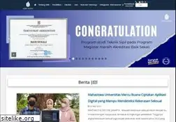 Sites similar to mercubuana.ac.id