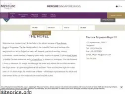 Sites similar to mercure-singapore-bugis.com
