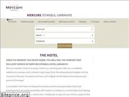 Sites similar to mercurehotelumraniye.com