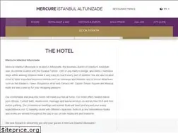 Sites similar to mercureistanbulaltunizade.com