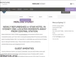 Sites similar to mercuresydney.com.au