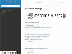 Sites similar to mercurial-users.jp