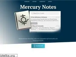 Sites similar to mercury-notes.com