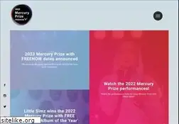Sites similar to mercuryprize.com