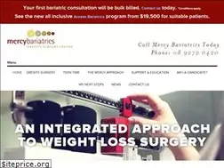 Sites similar to mercybariatrics.com.au