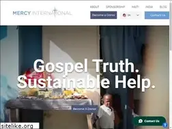 Sites similar to mercyintl.org