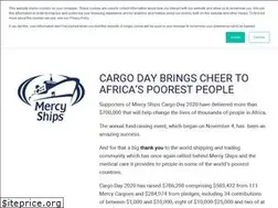Sites similar to mercyshipscargoday.org