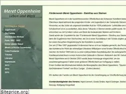 Sites similar to meret-oppenheim.de