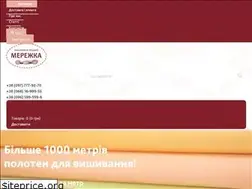 Sites similar to merezhka.com.ua