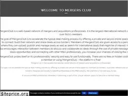 Sites similar to mergersclub.com
