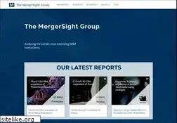 Sites similar to mergersight.com