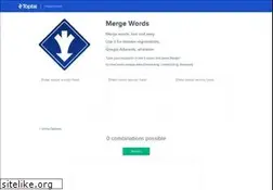 Sites similar to mergewords.com