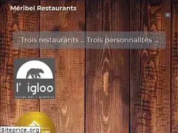 Sites similar to meribel-restaurants.com