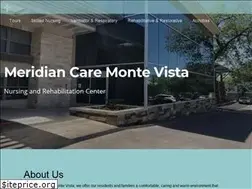Sites similar to meridiancare-montevista.com
