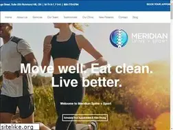 Sites similar to meridianspineandsport.ca