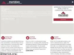 Sites similar to meridiantechnologies.net