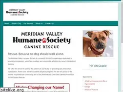 Sites similar to meridianvalleyhumanesociety.org
