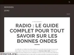 Sites similar to meridien-zero.com