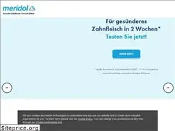 Sites similar to meridol.com