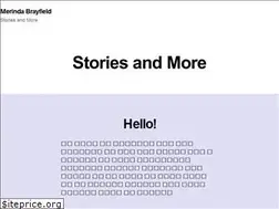 Sites similar to merindabrayfield.com