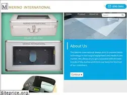 Sites similar to merinointernational.net