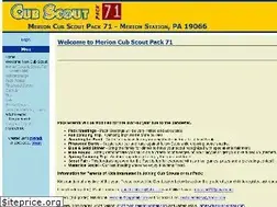 Sites similar to merioncubpack71.org