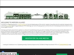 Sites similar to merionvillage.org