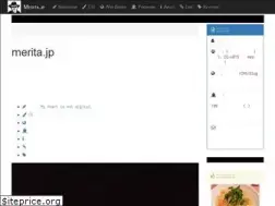 Sites similar to merita.jp