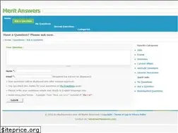 Sites similar to meritanswers.com