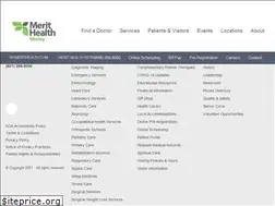 Sites similar to merithealthwesley.com