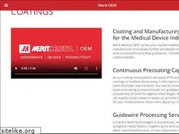 Sites similar to meritmedicalcoatings.com