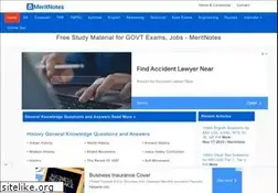 Sites similar to meritnotes.com