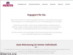 Sites similar to merito-kanzlei.de