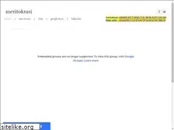 Sites similar to meritokrasi.weebly.com