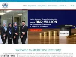 Sites similar to meritus.edu.my