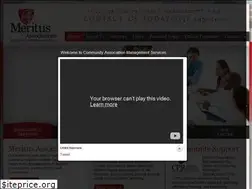 Sites similar to meritusassociations.com