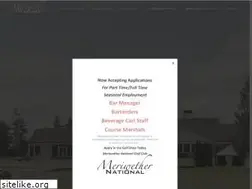 Sites similar to meriwethergolfclub.com