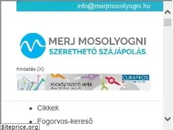Sites similar to merjmosolyogni.hu