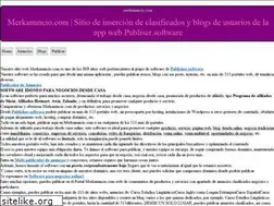 Sites similar to merkanuncio.com