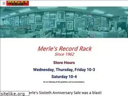 Sites similar to merlesrecordrack.com