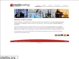 Sites similar to merlincoatings.com