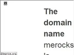 Sites similar to merocks.com